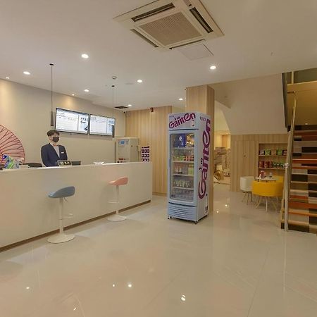 Shell Hotel Zaozhuang Xinchang Road Bada Market Ngoại thất bức ảnh