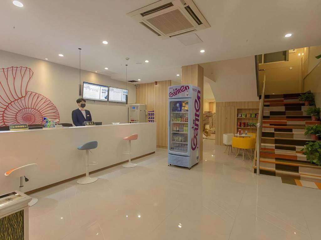 Shell Hotel Zaozhuang Xinchang Road Bada Market Ngoại thất bức ảnh