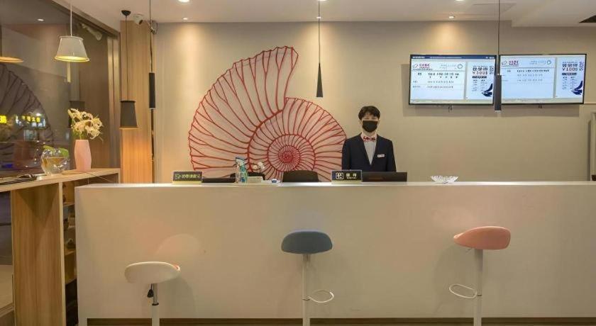 Shell Hotel Zaozhuang Xinchang Road Bada Market Ngoại thất bức ảnh