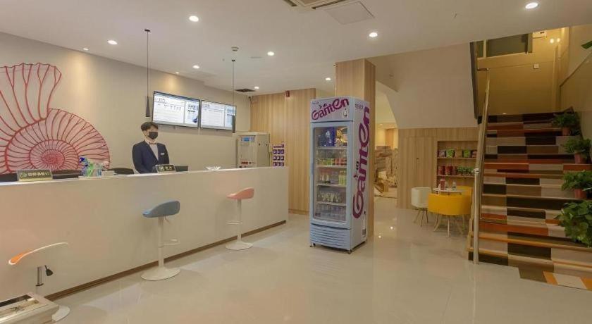 Shell Hotel Zaozhuang Xinchang Road Bada Market Ngoại thất bức ảnh